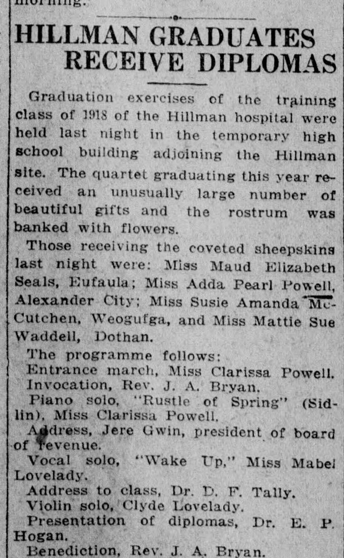 Hillman Graduates Receive Diplomas